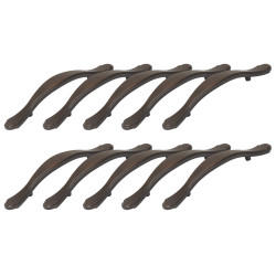 Design House 182212 Victorian Pull, 10-Pack, Oil Rubbed Bronze