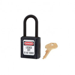 Master Lock 406, 331-634 Zenex OSHA Safety Lockout Plastic Shackle Padlock