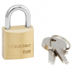 Master Lock 4120, 331-319 Economy Brass Series Padlock 3/4" (19mm)