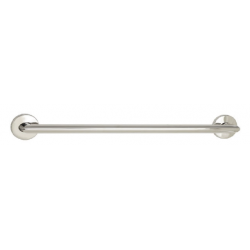 Seachrome GSO Series Oval Grab Bar - Mitered Corners, 1-1/2" O.D., Concealed Flanges