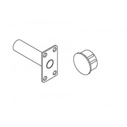 ABH Hardware 1858 Universal Bottom Fire Bolt for Wood & Metal Doors