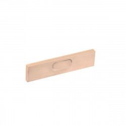 Colonial Bronze 715-5 Slim Drawer Face w/ detent Pull