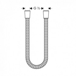 Axor 281 Metal Showerhose