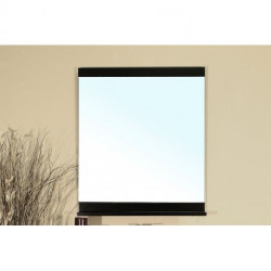 Bellaterra 203131 Solid Wood Frame Mirror- 27.6x4.7x31.6"