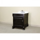 Bellaterra 205030 30 In Single Sink Vanity-Wood- 30x22.5x35.5"