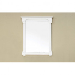 Bellaterra 205042 36 In Solid Wood Frame Mirror- 36x2.4x41.5"