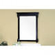 Bellaterra 205042 36 In Solid Wood Frame Mirror- 36x2.4x41.5"