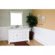 Bellaterra 205060 60 In Single Sink Vanity-Wood - 60x22.5x35.5"