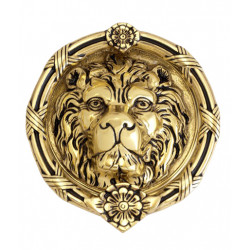 Brass Accents A07-K5100 Leo Lion Door Knocker 8-3/8"