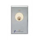 Alarm Controls MCK Single Gang, Stainless Steel Wall Plate, 4A, Double Pole Momentary Action Key Switch Station