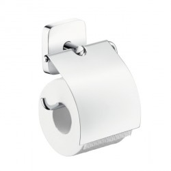 Hansgrohe 41508000 PuraVida Toilet Paper Holder with Cover