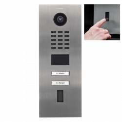 DoorBird D2102FV EKEY IP Video Door Station, 2 Call Buttons