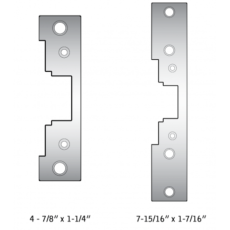 HES 4500-110 Replacement Strike Plate for Electric Strikes