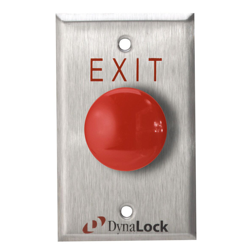 DynaLock 6221 Palm Buttons Alternate-Action DPDT, 
