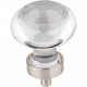 Jeffrey Alexander G120 Harlow Glass Button Cabinet Knob