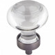Jeffrey Alexander G120 Harlow Glass Button Cabinet Knob