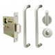 INOX PD53 Pocket Lock with ADA Pulls, ADA Thumbturn