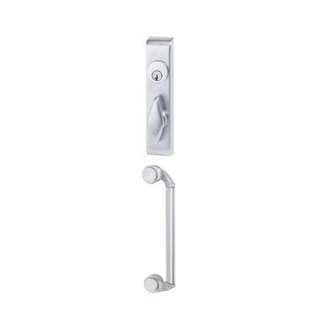 Von Duprin 376 Control Trim Lever, WD - Key Unlocks for 370 Series Exit Device