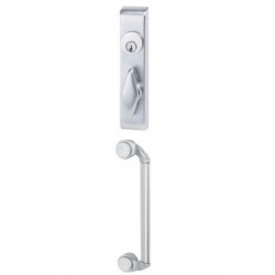 Von Duprin 376 Control Trim Lever, WD, Blank Escutcheon for 370 Series Exit Device