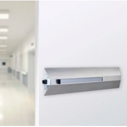 Accurate Lock & Hardware LR-INEX-VD22 Ligature Resistant Exit Device Trim, Lever Side + Panic Bar Trim Set