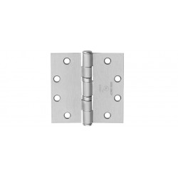 McKinney  TA2714 RC-26DNRP Steel Standard Weight 5 Knuckle Bearing w/ Round Corners, 4 1/2" x 4", Satin Chrome