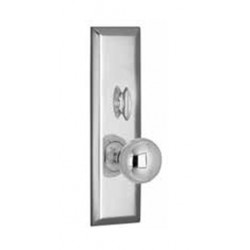 Marks USA NY New Yorker Mortise Lockset Plate Design Knobs, Grade 1 (3 Hour Fire Rating)