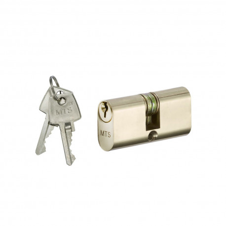 MTS C400 Keyed Both Sides Replacement Cylinder,2 Keys, Keyed Alike In Groups Of 5