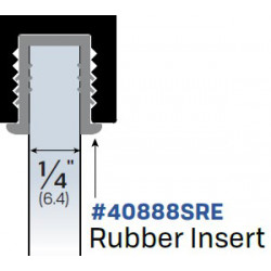 Legacy Manufacturing 40888SRE Solid Rubber Extrusion