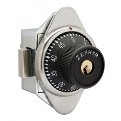 Zephyr 1970 Built-In Combination Lock, w/ Manual Dead Bolt for Doors