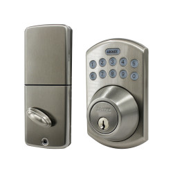 Lockey W915 Deadbolt WiFi Smart Lock, Satin Nickel