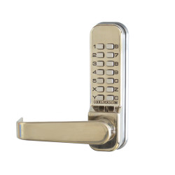 Codelocks CL400 Series Mechanical Lock Door Lever, For Door Thickness-1-3/8" - 2-3/8"