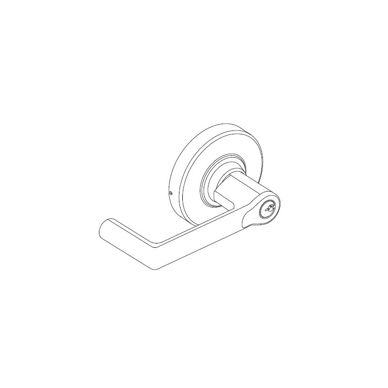 Schlage BRK Boardwalk NDSeries Grade 1 Cylindrical Levered Lock