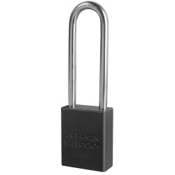 A3107 American Lock - Small Format Interchangeable Core Padlock - Aluminum