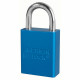 American Lock A3106 CN WO7 BLU LZ4 A310 Small Format Interchangeable Core Padlock - Aluminum