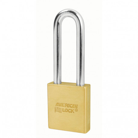 American Lock A3702 CN D036 A3702 Door Key Compatible Solid Brass Padlock