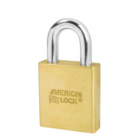 American Lock A3700 D04 KA LZ1 A3700 Door Key Compatible Solid Brass Padlock