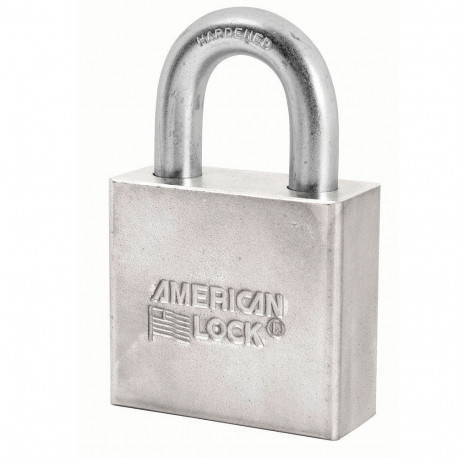 American Lock A50 KA CN NRNOKEY A50 Solid Steel Non-Rekeyable Padlocks