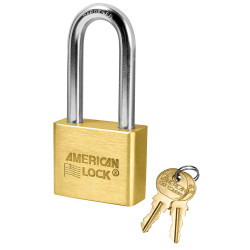 American Lock AL5 Solid Brass Rekeyable Padlocks - Blade Tumbler Cylinder