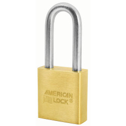 American Lock A21 Solid Brass Non-Rekeyable Padlock 2" (51mm)