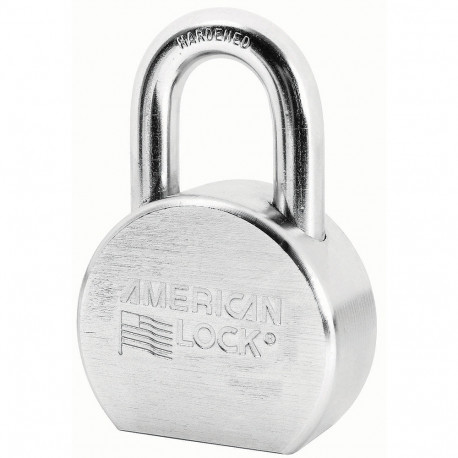 American Lock A700 N KD NRNOKEY A700 Solid Steel Rekeyable Padlock 2-1/2" (63mm)