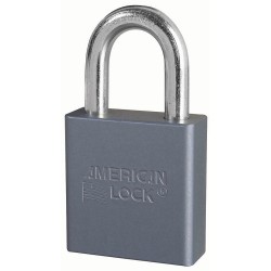 American Lock A1 Non-Rekeyable Solid Aluminum Padlock