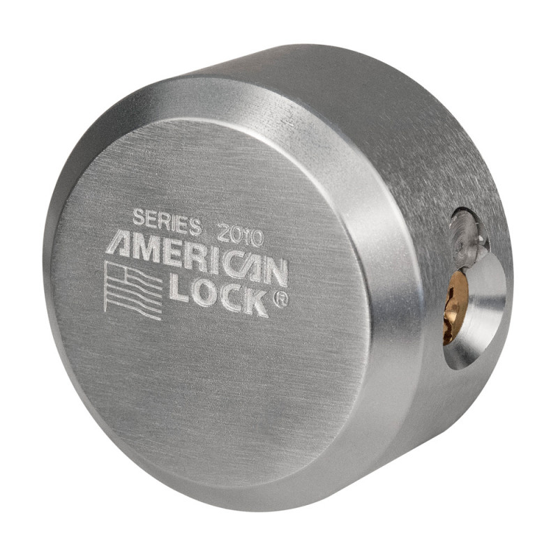 A2010 American Lock Hidden Shackle Rekeyable Padlock 2-7/8