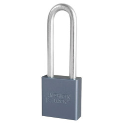 American Lock A12 Non-Rekeyable Solid Aluminum Padlock