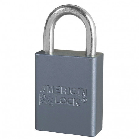 American Lock A30 KD B NR3KEY LZ3 A30 Non-Rekeyable Solid Aluminum Padlock