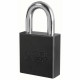 American Lock A1265 KD3KEY BLK LZ5 A1265 Rekeyable Solid Aluminum Padlock 1-3/4"(44mm)