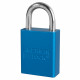American Lock A1105 KD NRNOKEY BLU LZ6 Safety A1105 Lockout Padlock 1-1/2"(38mm) Rekeyable Rectangular Padlock