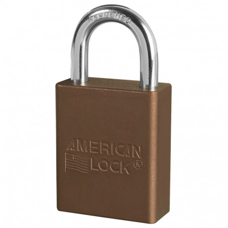 American Lock A1166 N KD NR3KEY RED LZ2 A116 Safety Lockout Padlock 1-1/2"(38mm) Rekeyable Rectangular Padlock