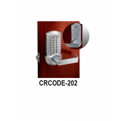 Cal-Royal CRCODE200 Series Mechanical Push Button Lock w/ Breakaway Lever Feature, Grade 2