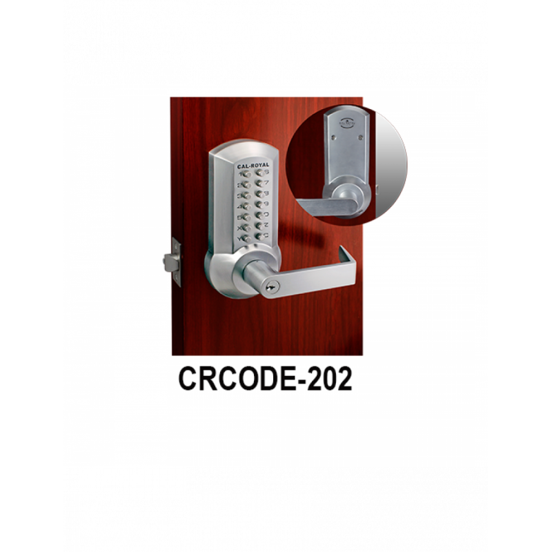 CalRoyal CRCODE20 CRCODE200 Series Mechanical Push Button Lock w