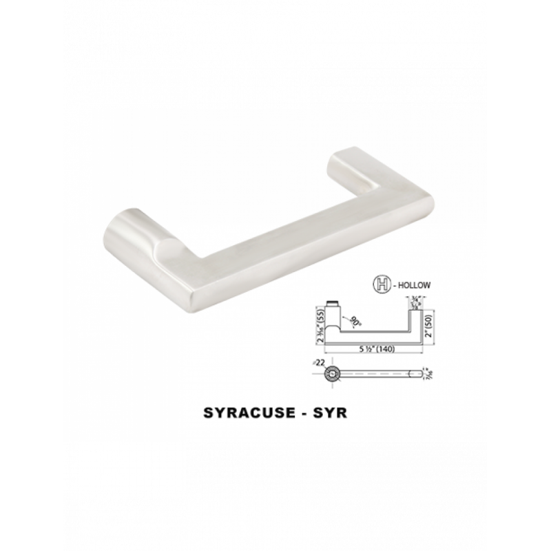 Cal-Royal SYR Italia Series Syracuse Stainless Steel Lockset